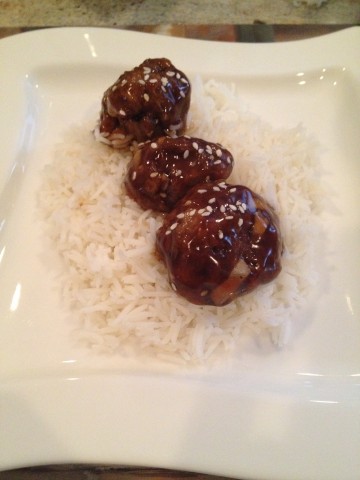 Organic Teriyaki Meatballs