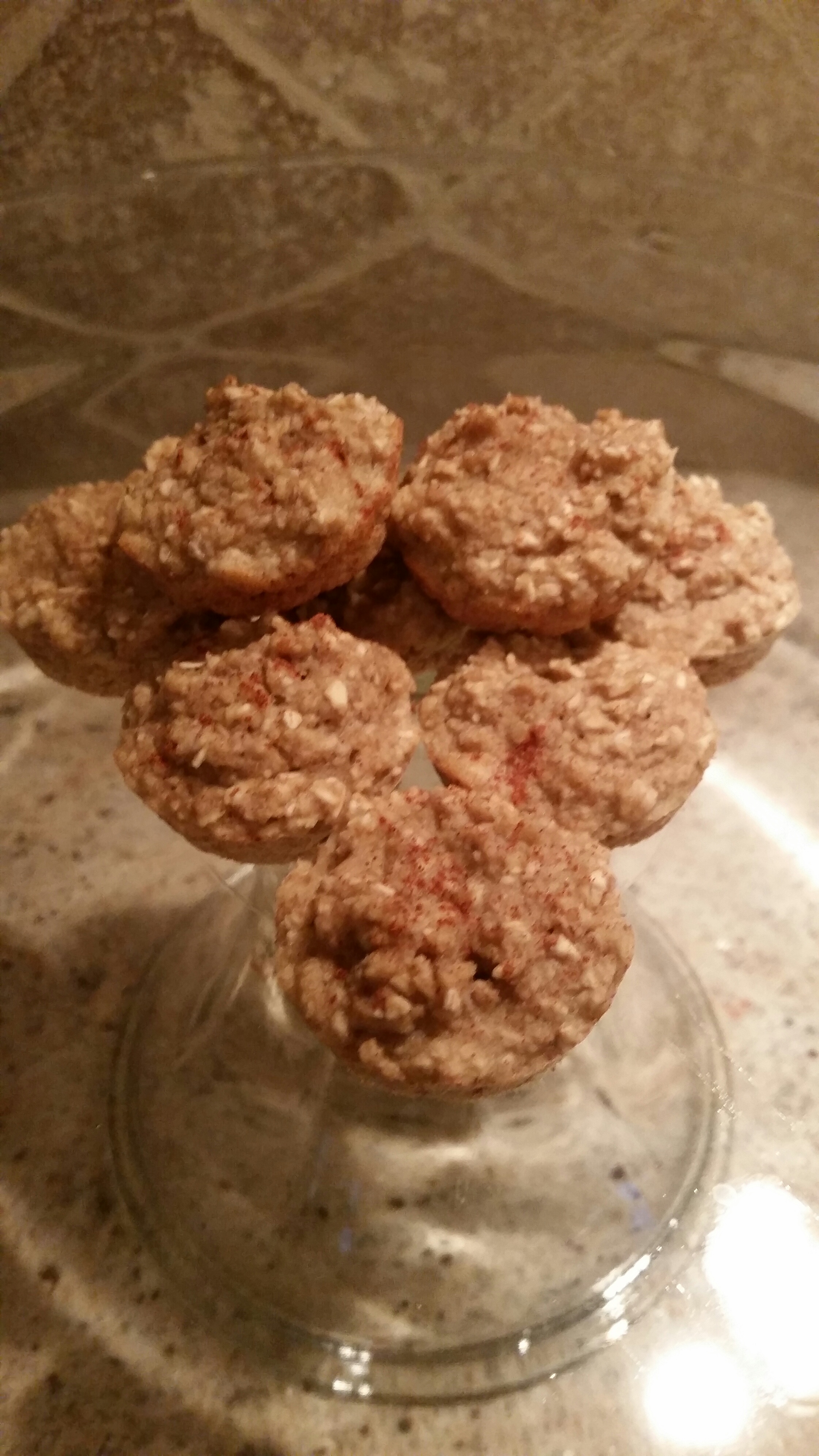 Organic 2 Ingredient Baby Muffins